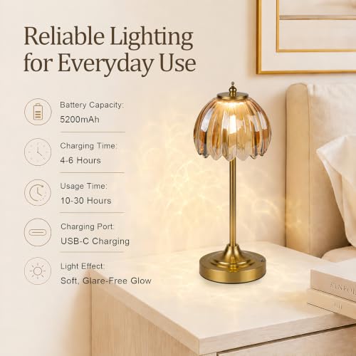 Rechargeable Cordless Table Lamp