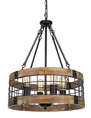 Farmhouse Rustic Chandelier Light Fixture