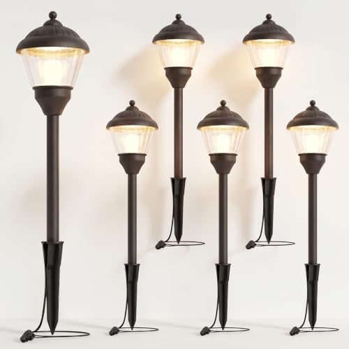 12V Low Voltage Path Lights 2W LED Landscape Lighting Bronze