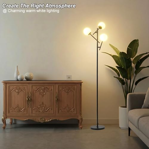 3 Globe Floor Lamp for Living Room