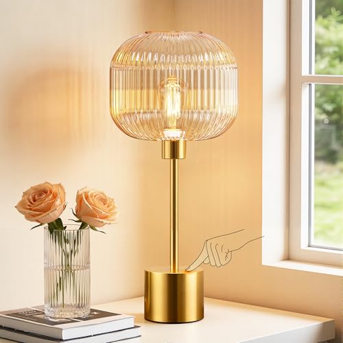 Glass Table Lamp for Living Room