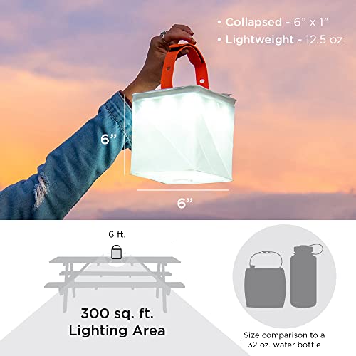 Titan 2-in-1 Inflatable Solar LED Camping Lantern & Phone Charger