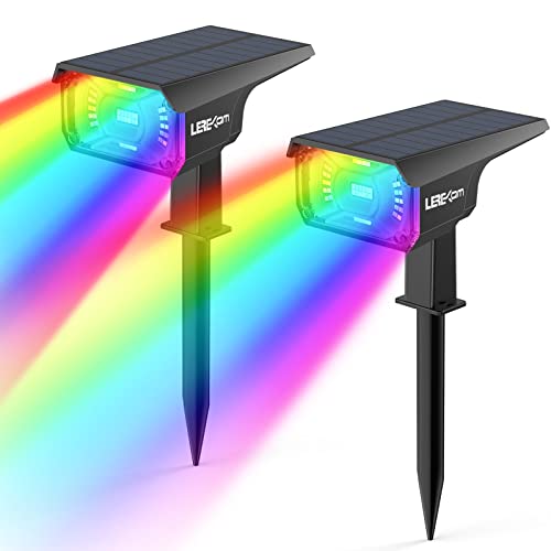 Solar Halloween Lights Outdoor Halloween Decorations Outdoor 2 Pack (2 Count)