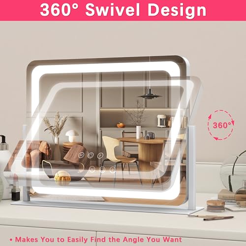 Large Vanity Mirror with Lights
