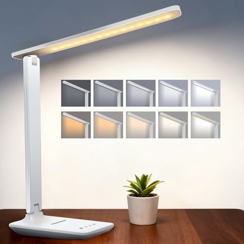 LED Portable Bright Rechargeable Desk Lamp