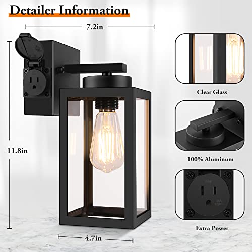2 Pack Dusk to Dawn Outdoor Light Fixtures (35.99 Count)