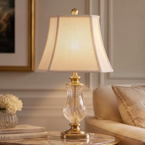 BSO-710-12LNWH Rectangle Cut Corner Basic Lamp Shade, (5x6.5) x (8x12) x 10, Linen White