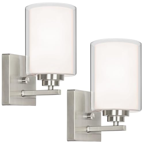 Set of 2 Wall Sconces for Bathroom (2 Count)
