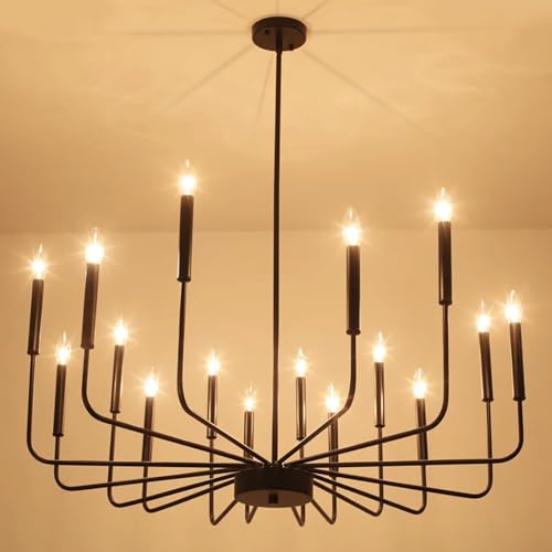 Modern Black Farmhouse Chandeliers