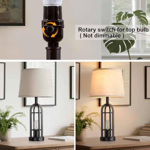 24" Table Lamps for Living Room Set of 2 (2 Count)