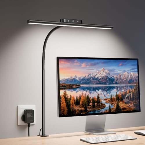 Led Desk Lamp for Home Office (Black)