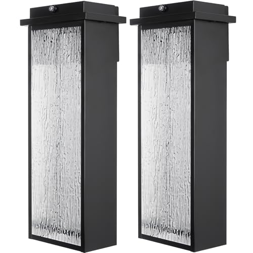 20" Extra Large Dusk to Dawn LED Outdoor Wall Lights 2 Pack (2 Count)