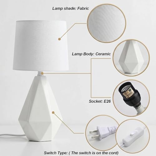 Modern Small Ceramic Table Lamp