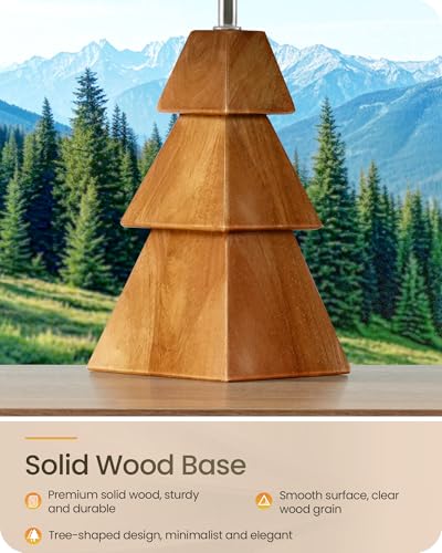 Wood Table Lamp