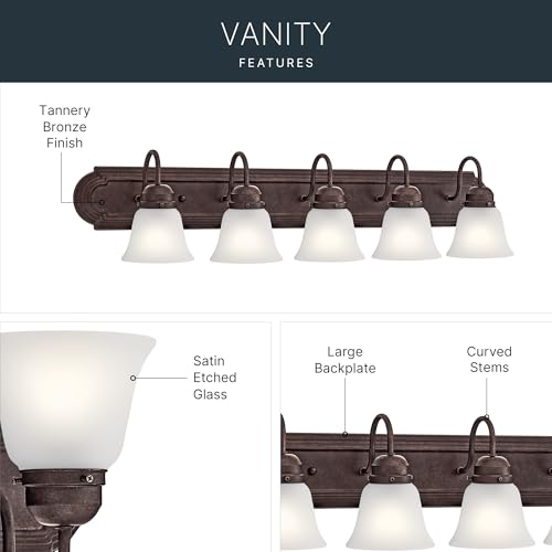 5 Light Bathroom Vanity Light