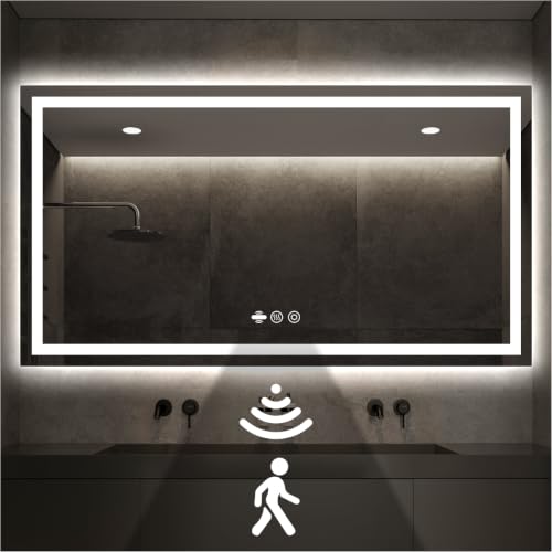 60" x 36" LED Lighted Bathroom Mirror with Lights