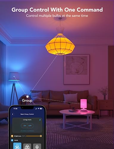 Smart Light Bulbs (2 Count)