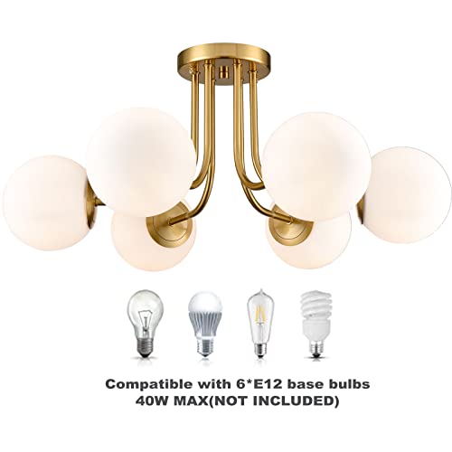 Modern Brass Gold 6
