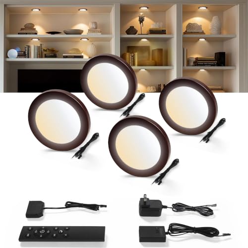 LED Puck Lights (4 Count)