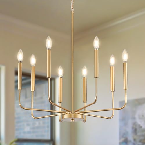 Modern Gold Chandelier for Dining Room