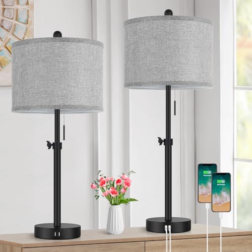 Table Lamps for Bedroom Set of 2 (2 Count)