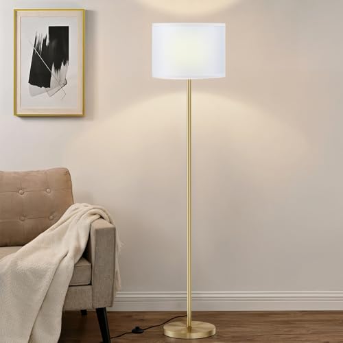 60'' Modern Floor Lamp with Shade