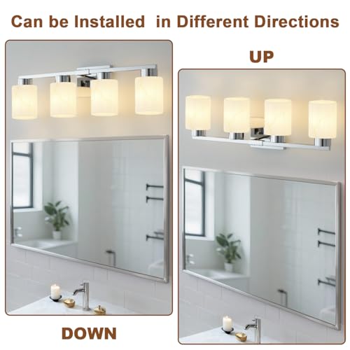 4 Light Bathroom Light Fixtures