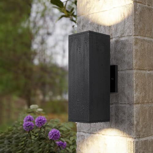 14" Modern Outdoor Porch Light in 2 Lights (2 Count)