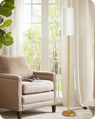 Set of 2 Dimmable Floor Lamps for Living Room with 2 Remotes and Foot Switch (2 Count)