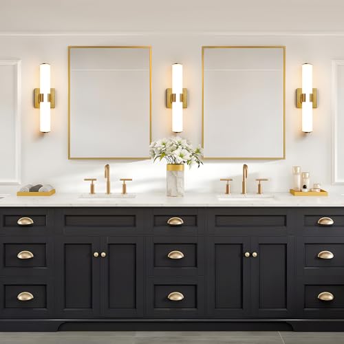 Gold Bathroom Light Fixtures