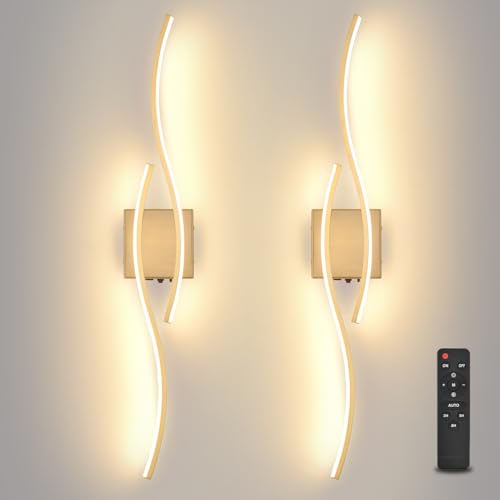 Battery Powered Wall Sconces Set of 2 (2 Count)