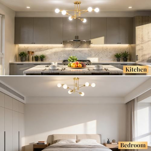 Modern Sputnik Chandelier