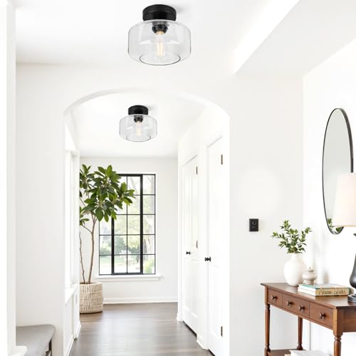 Industrial Semi Flush Mount Ceiling Light