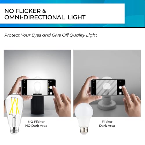 Edison Bulbs Dimmable (6 Count)