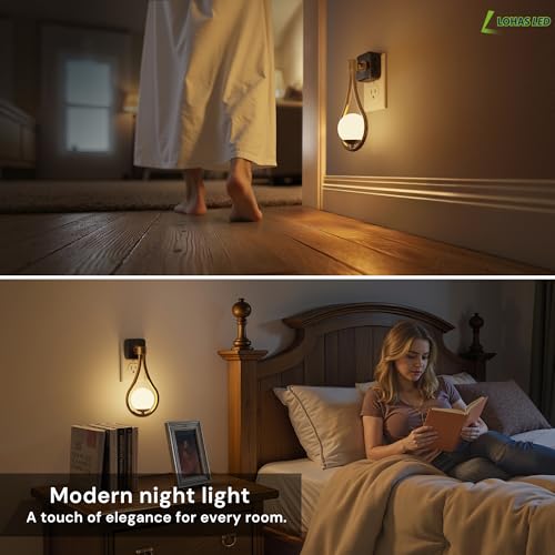 Night Lights Plug Into Wall 2 Pack (2 Count)