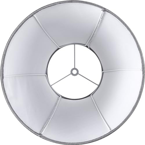 Grey Bell Lamp Shades (2 Count)