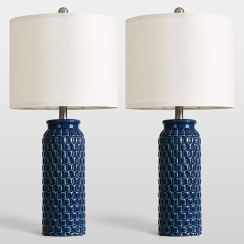 27" Ceramic Table Lamps Set of 2 (2 Count)