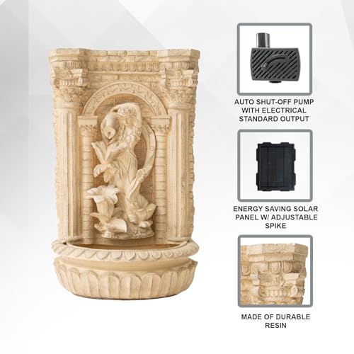 30.3" Solar Pot Fountain