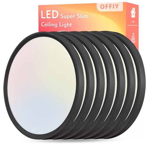 6PK 15.8 Inch Led Ceiling Light Flush Mount (6 Count)