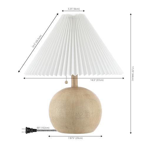 Aksel Sphere Table Lamp Coastal 17.25"