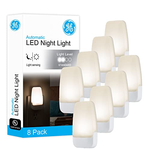Plug in Night Light with Dusk to Dawn Sensor (8 Count)