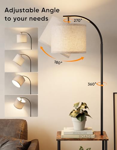 Floor Lamp with Table