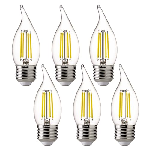 5000K Daylight LED Chandelier Edison Bulbs (6 Count)