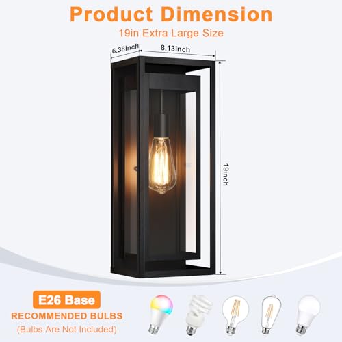 19 Inch Outdoor Wall Light Fixtures