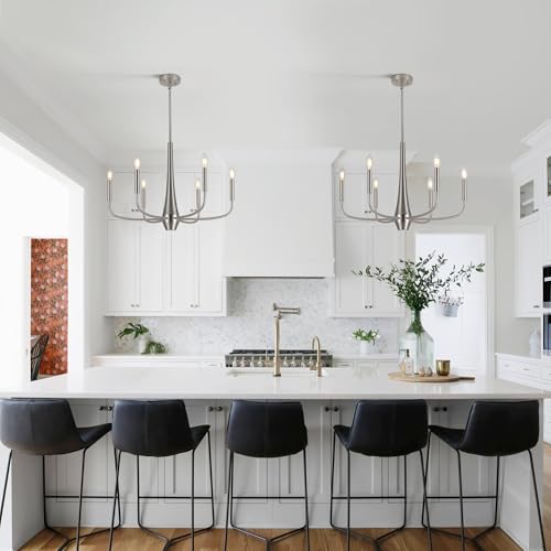 Brushed Nickel Chandelier