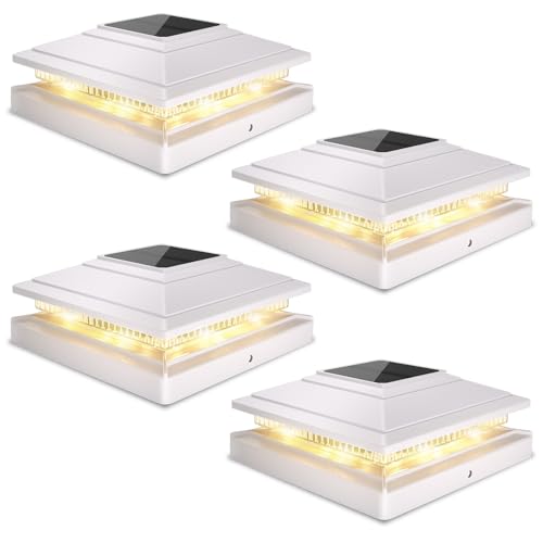 Solar Post Cap Lights 4pack (4 Count)