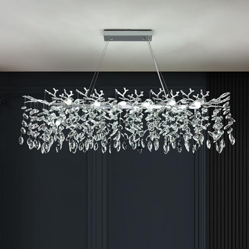 Tree Branch Chandelier Modern Crystal Pendant Light