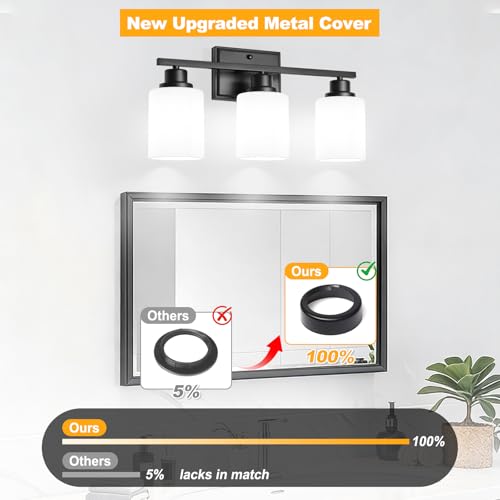 3 Light Bathroom Light Fixtures