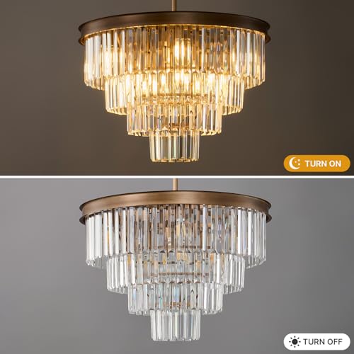 Vintage Crystal Chandeliers For Dining Room