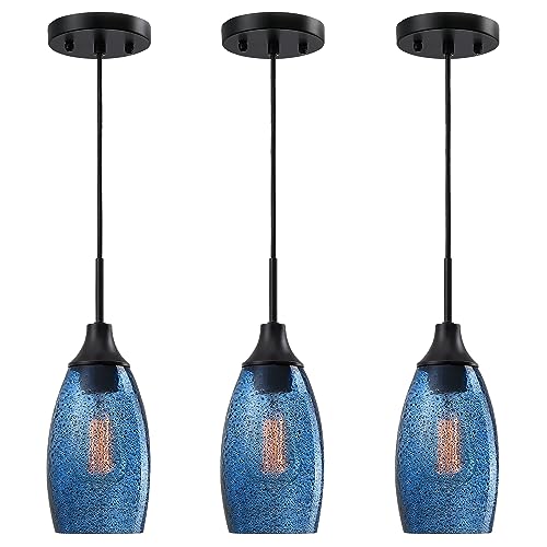 Mini Glass Pendant Light 3 (3 Count)